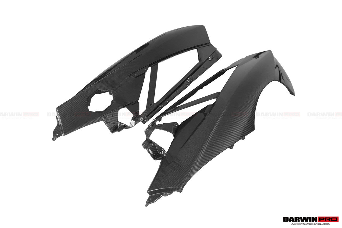 2011 - 2016 Lamborghini Aventador LP700 Coupe Carbon Fiber Rear Quarter Panels