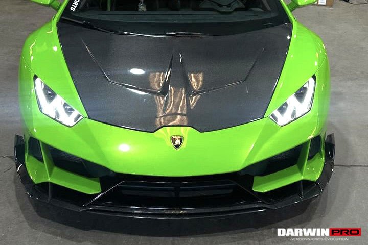 2019 - 2023 Lamborghini Huracan EVO 4WD ONLY BKSS Style Carbon Front Lip