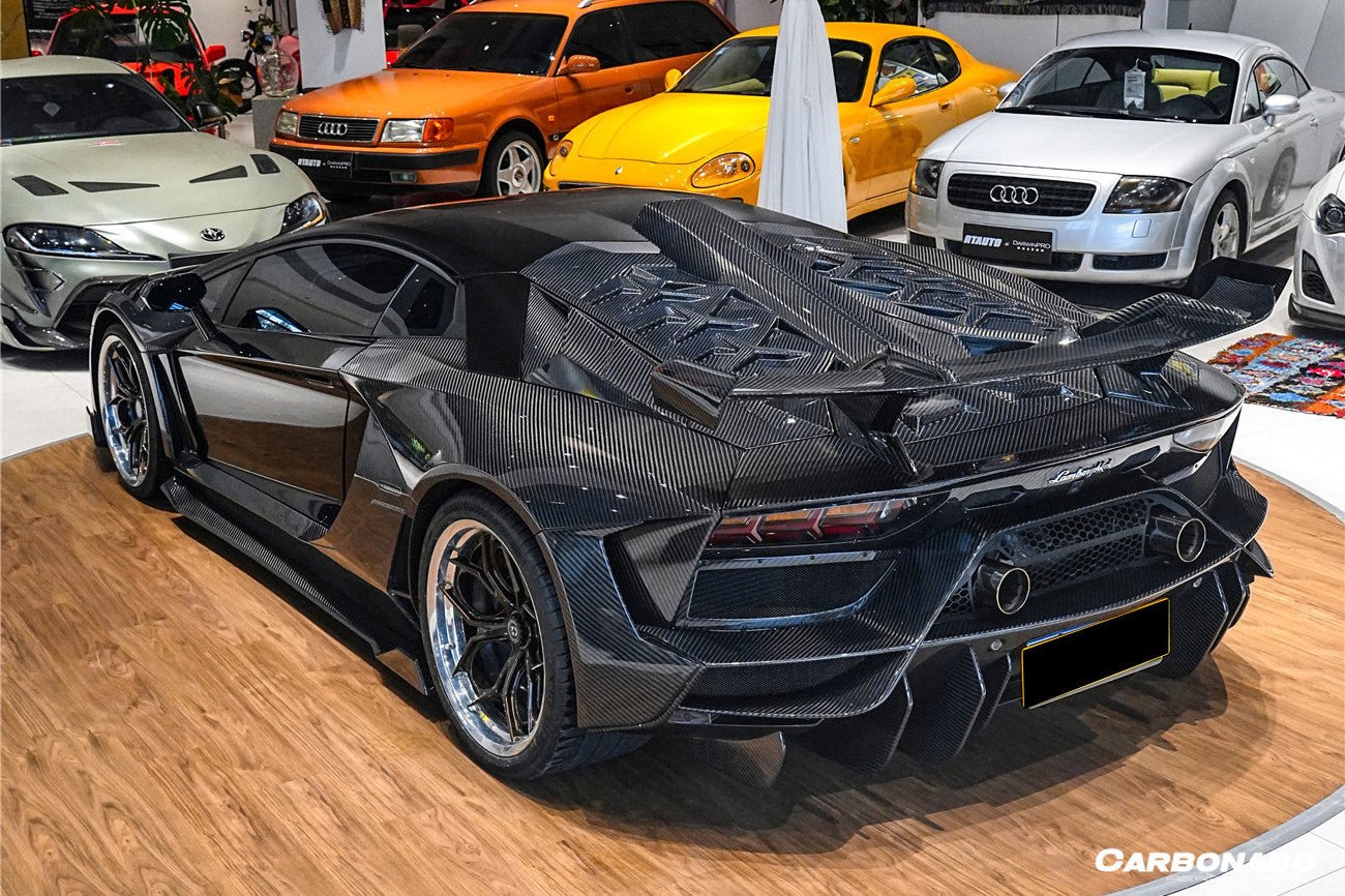 Lamborghini Aventador LP700 LP720 LP750 LB834 CA Style Rear Side Scoops 2011-2016