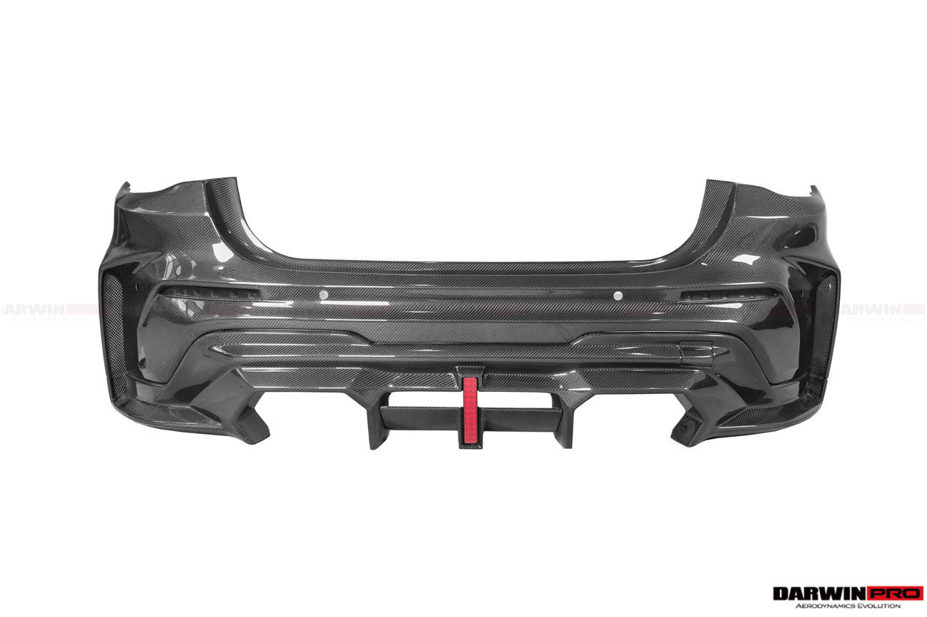 2021-2025 BMW M4 G82 & G83 BKSSII Style Rear Bumper with LED Light