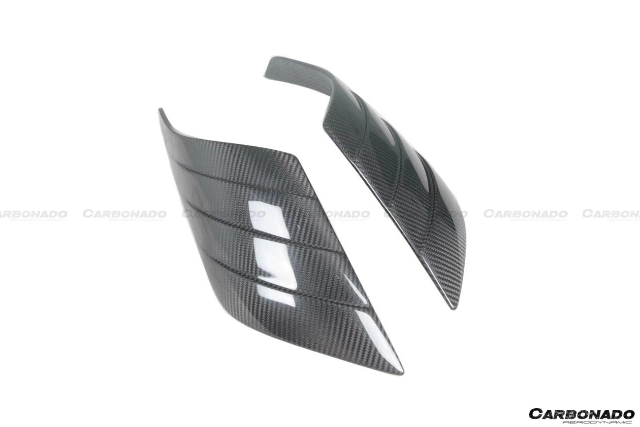 2020 - 2025 Maserati MC20 SVD Style Dry Carbon Fiber Front Fender Patch