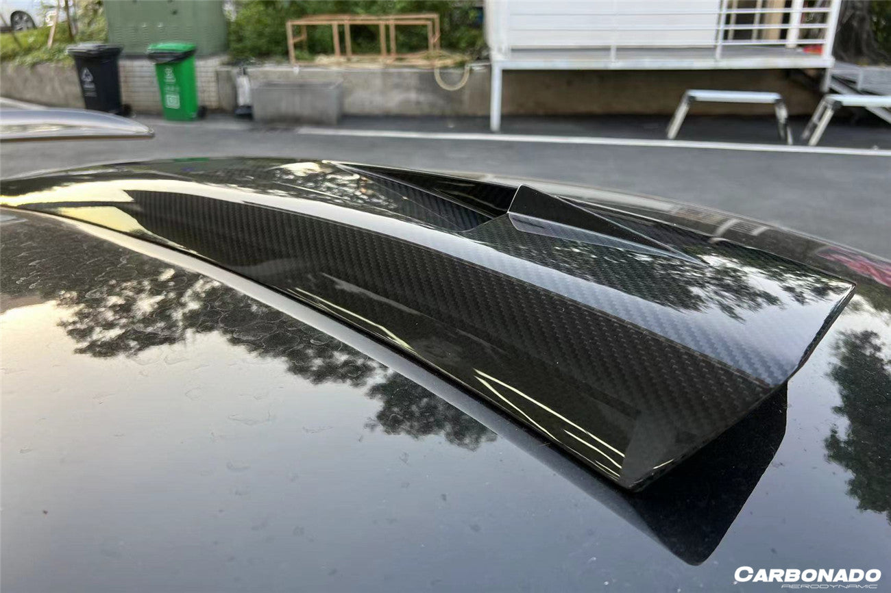2020 - 2025 Maserati MC20 SVD Style Dry Carbon Fiber Roof Scoop