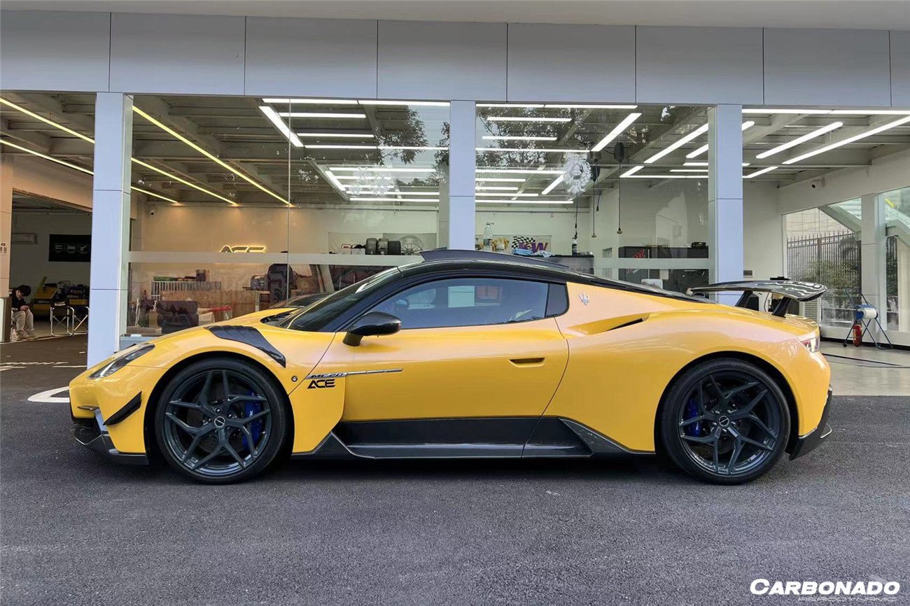 2020 - 2025 Maserati MC20 Dry Carbon Fiber Mirror Housing