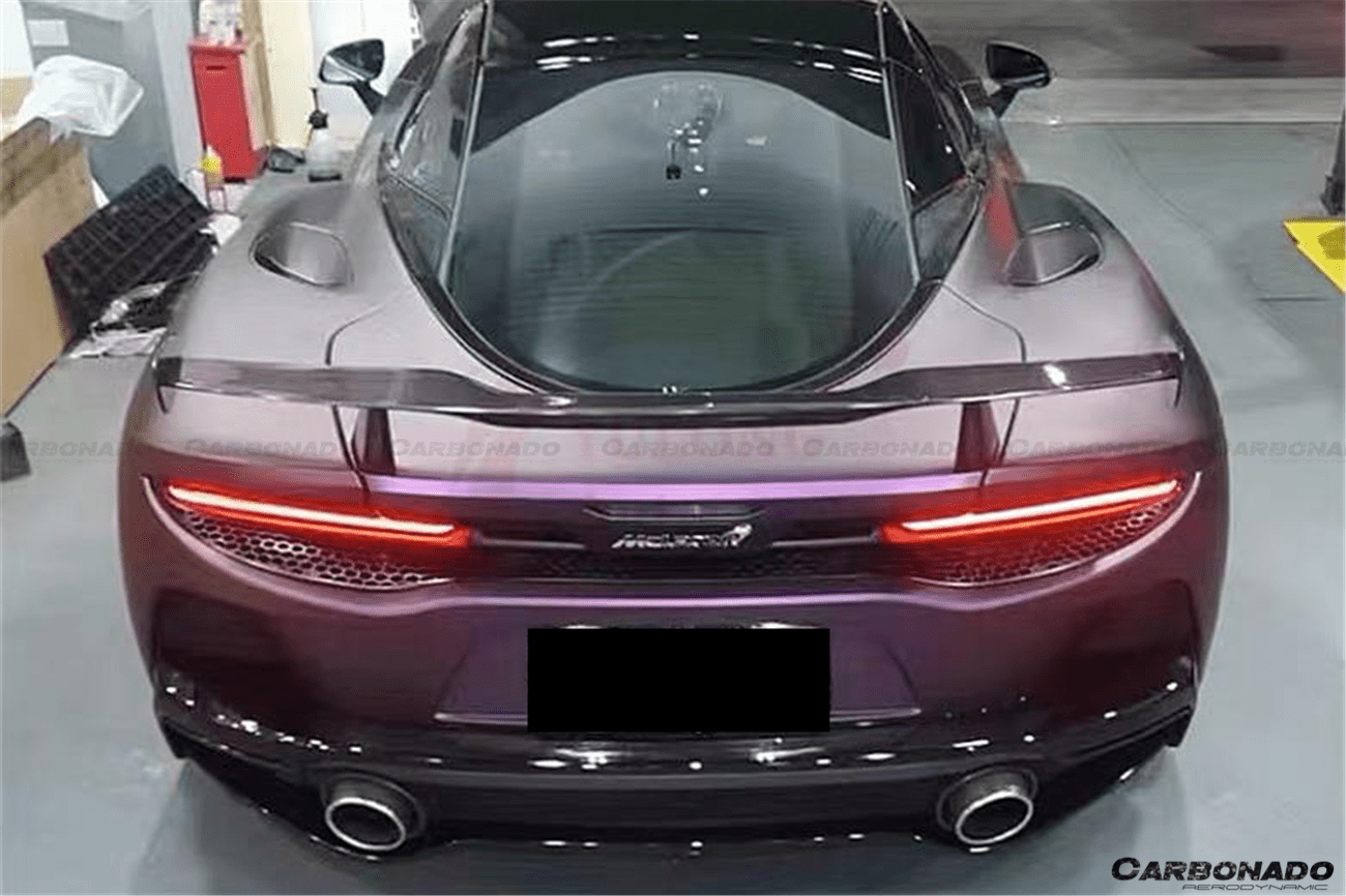 2020 - 2023 McLaren 570GT Only MS Style Dry Carbon Fiber Trunk Wing