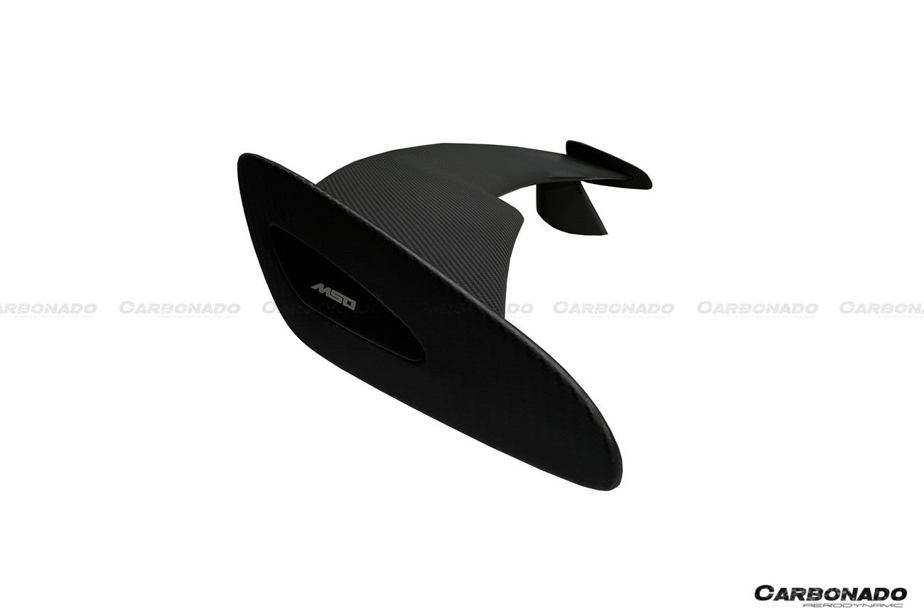 2020 - 2023 McLaren 570GT Only MS Style Dry Carbon Fiber Trunk Wing