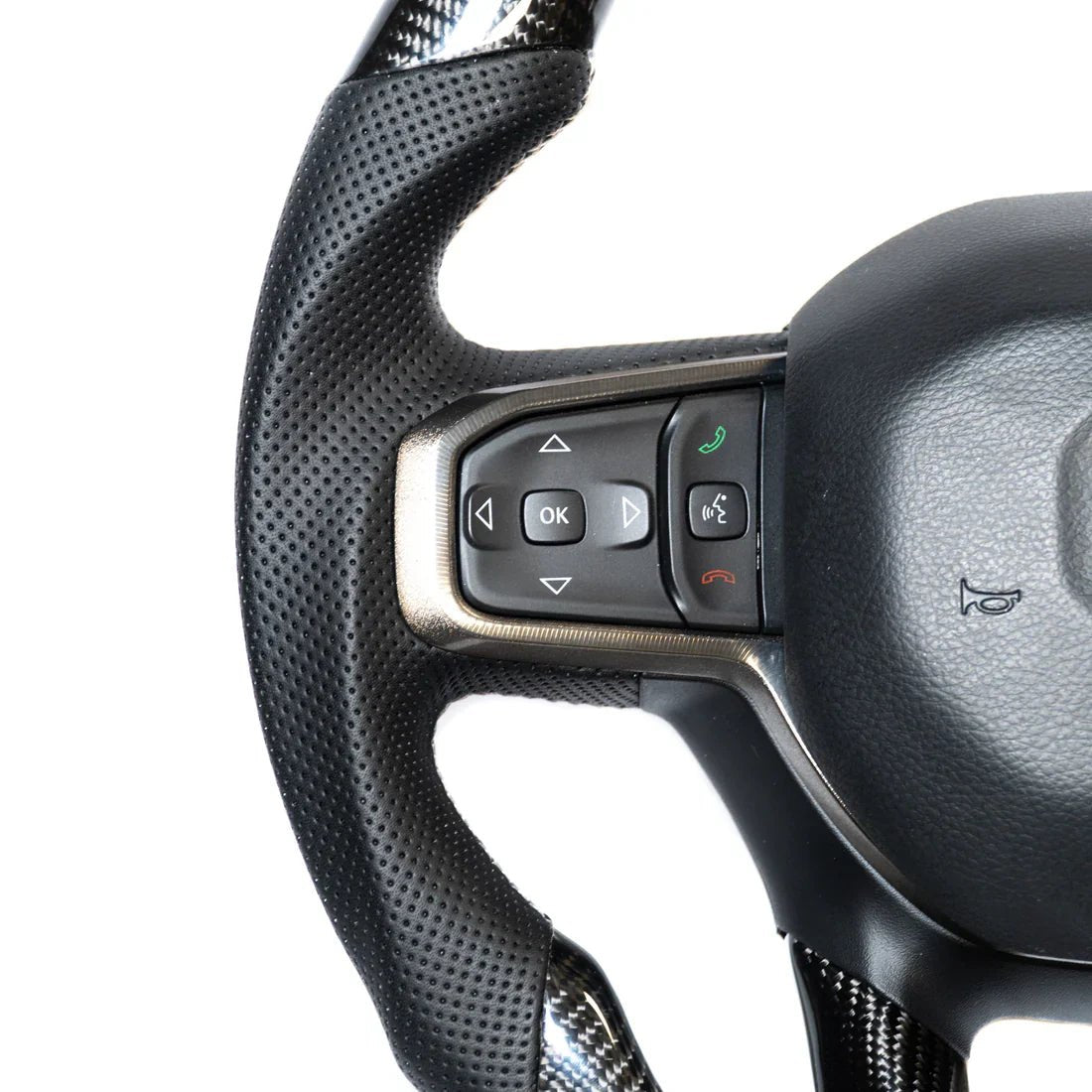 Dodge Ram DT DS Custom Carbon Fiber Steering Wheel 2009-Up