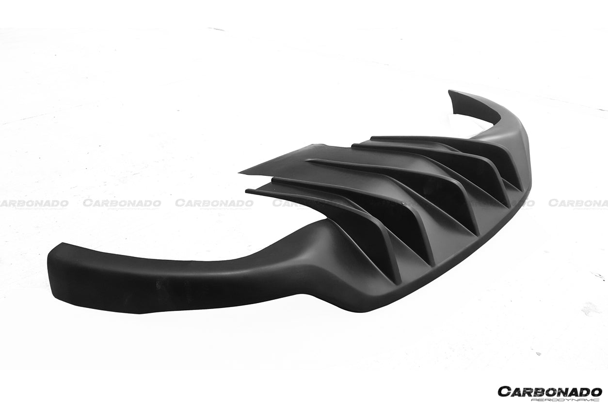 2008 - 2013 Maserati GranTurismo MC Style Carbon Fiber Rear Diffuser
