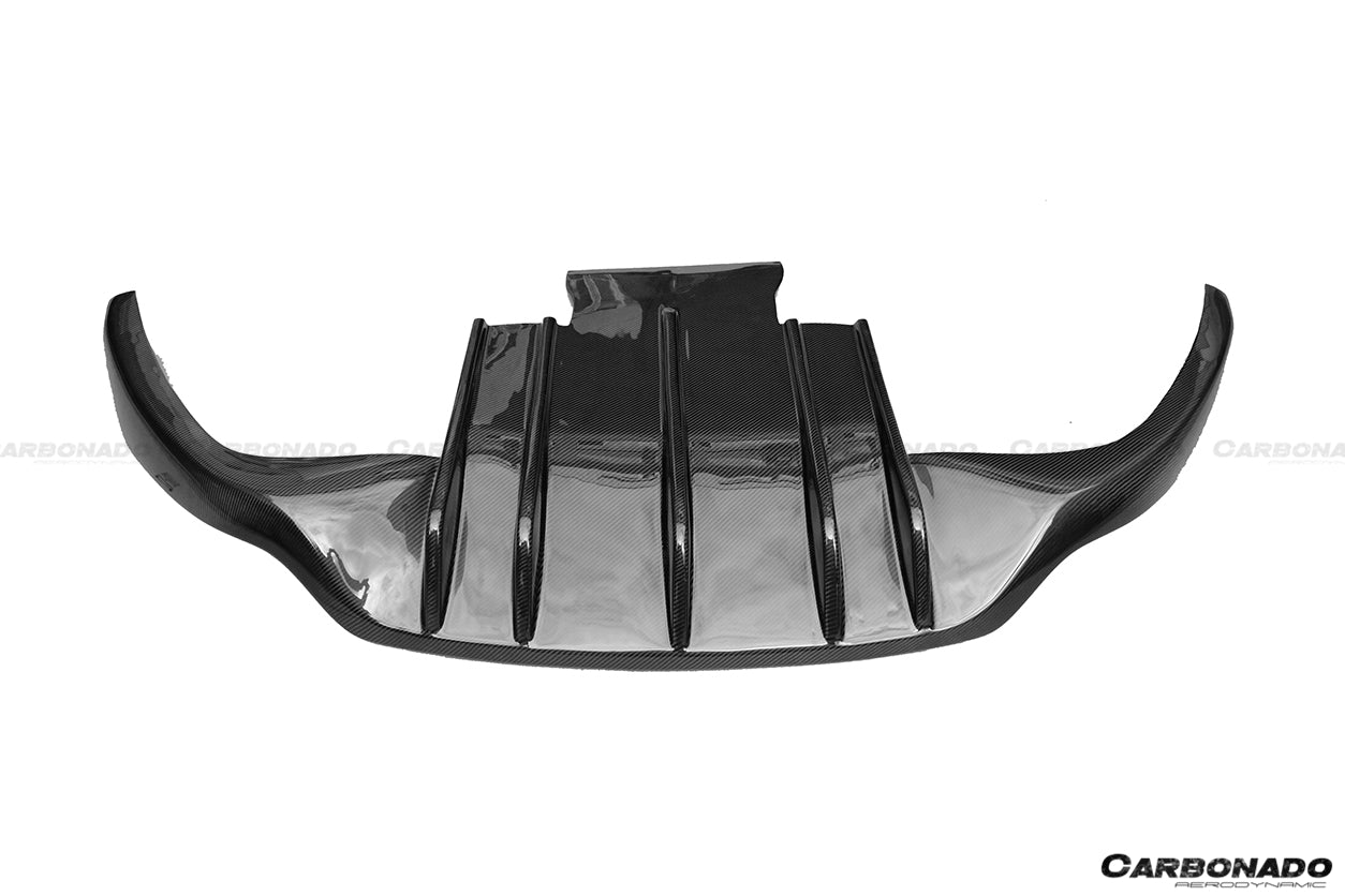 2008 - 2013 Maserati GranTurismo MC Style Carbon Fiber Rear Diffuser