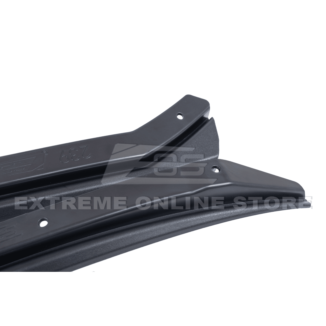 Chevrolet Camaro 6th Gen GM Style Black Front Rear Splash Guards Mud Flaps Set 2016-2024