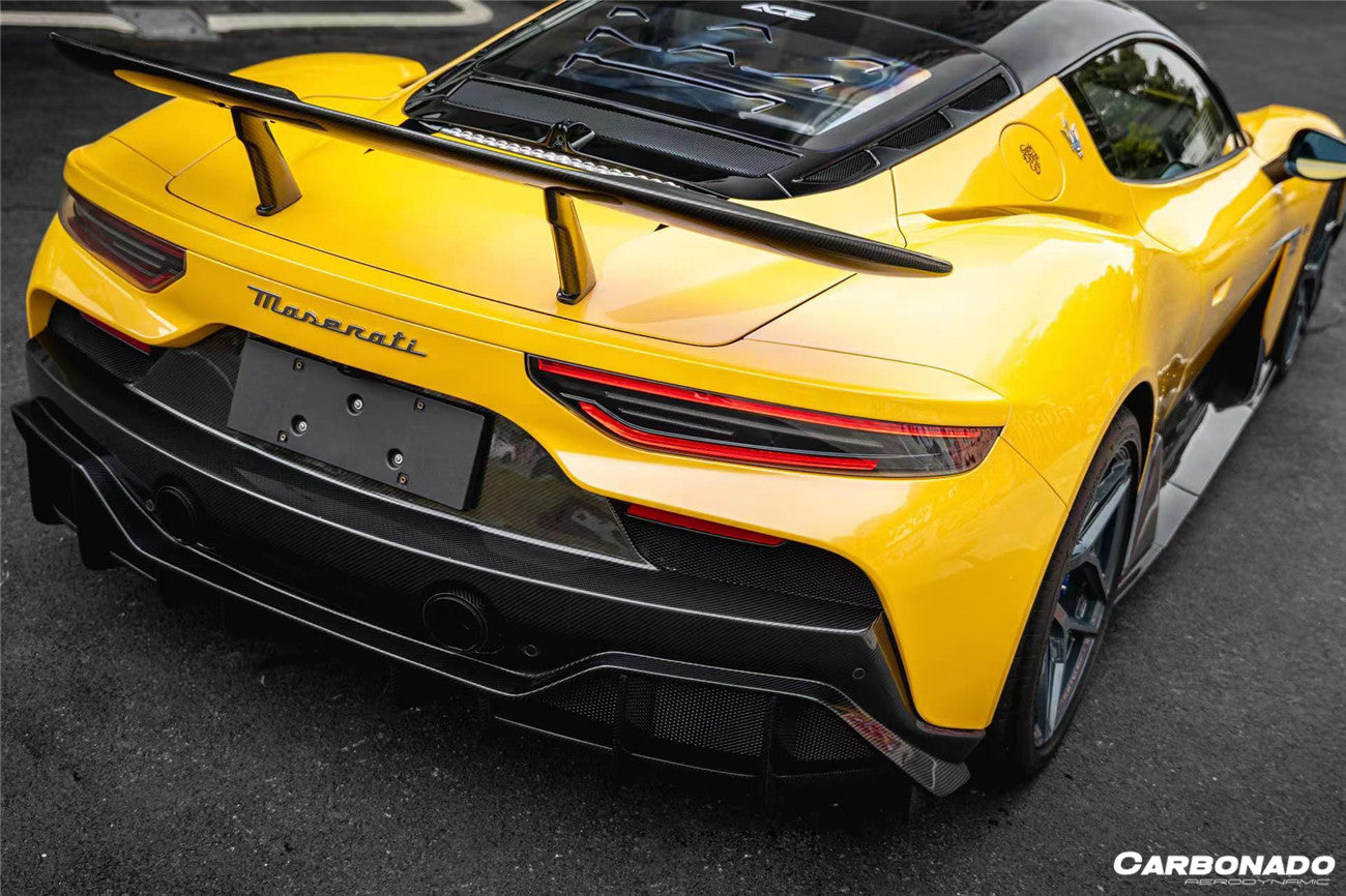 2020 - 2025 Maserati MC20 SVD Style Dry Carbon Fiber GT Wing