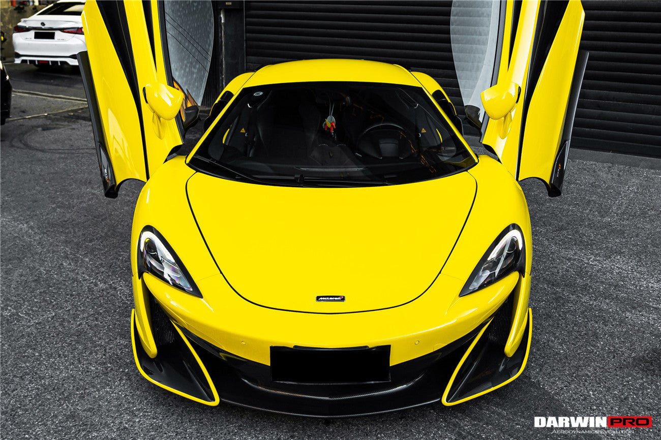 2018 - 2021 McLaren 600lt Carbon Fiber Front Lip Side Splitter