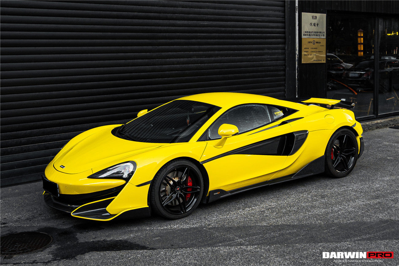 2015 - 2020 McLaren 540C & 570S Carbon Fiber Front Bumper Lip With Undertray
