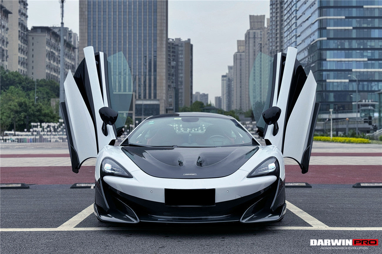 2015 - 2020 McLaren 540C & 570S Carbon Fiber Front Bumper Lip With Undertray