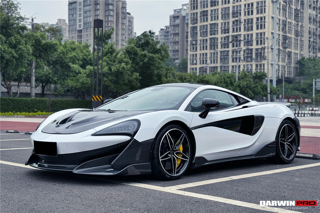 2015 - 2020 McLaren 540C & 570S Carbon Fiber Front Bumper Lip With Undertray