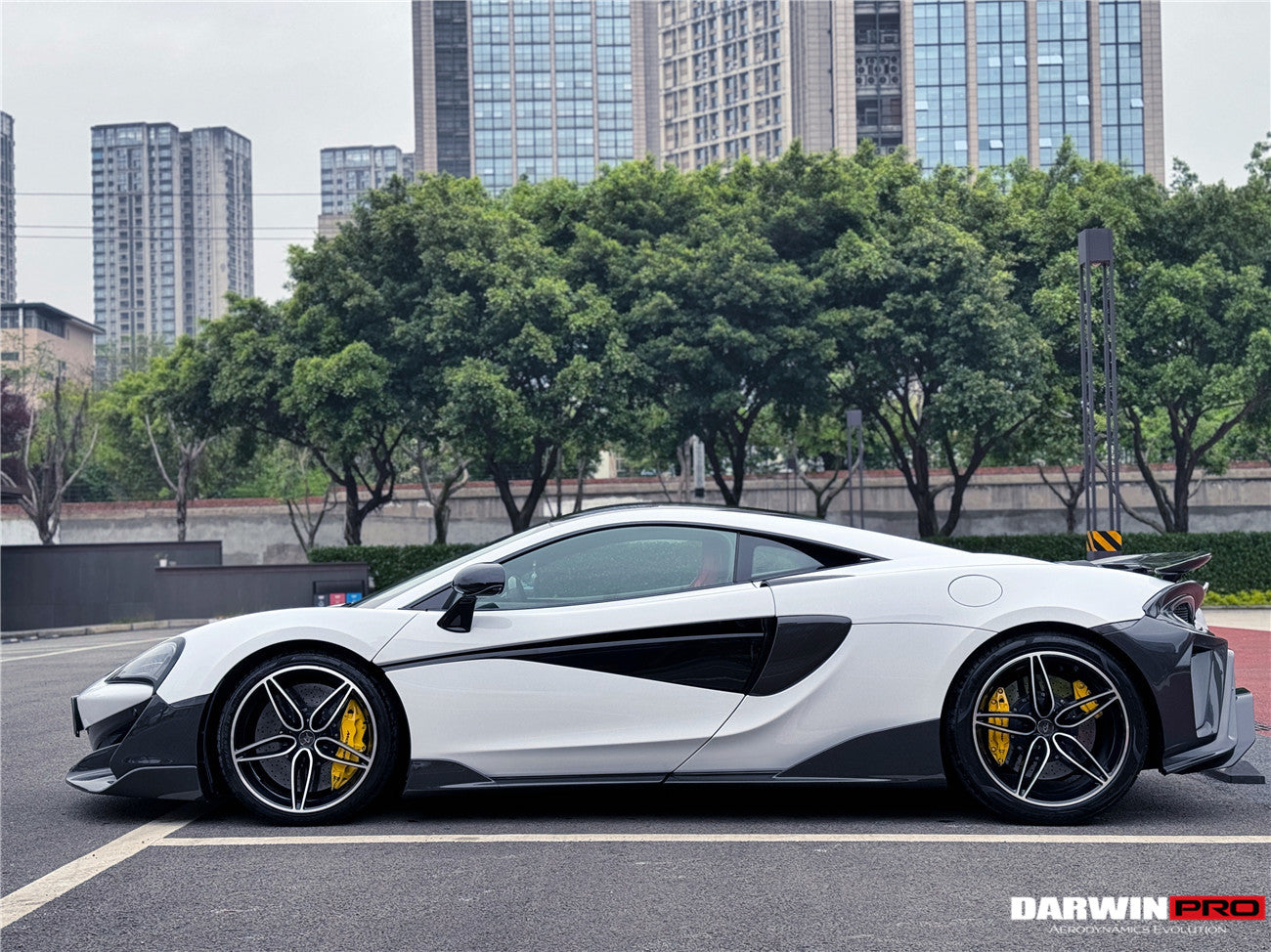 2015 - 2021 McLaren 600lt 540C 570S Cabon Fiber Side Skirts Under Board