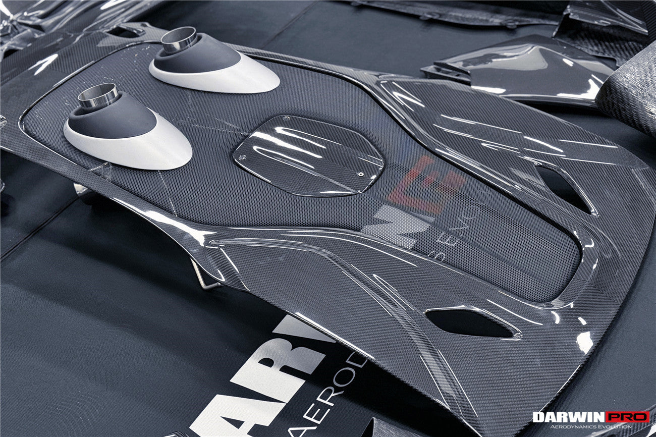2015 - 2021 McLaren 540c & 570s BKSS Style Rear Bumper and Wing and Engine Trunk and Exhaust