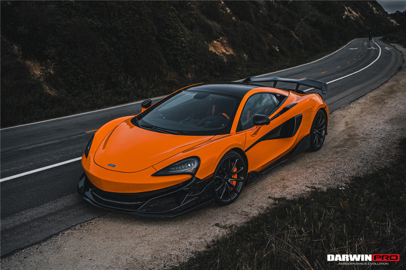 2015 - 2021 McLaren 600lt 540C 570S BKSS Style Cabon Fiber Side Skirts Under Board