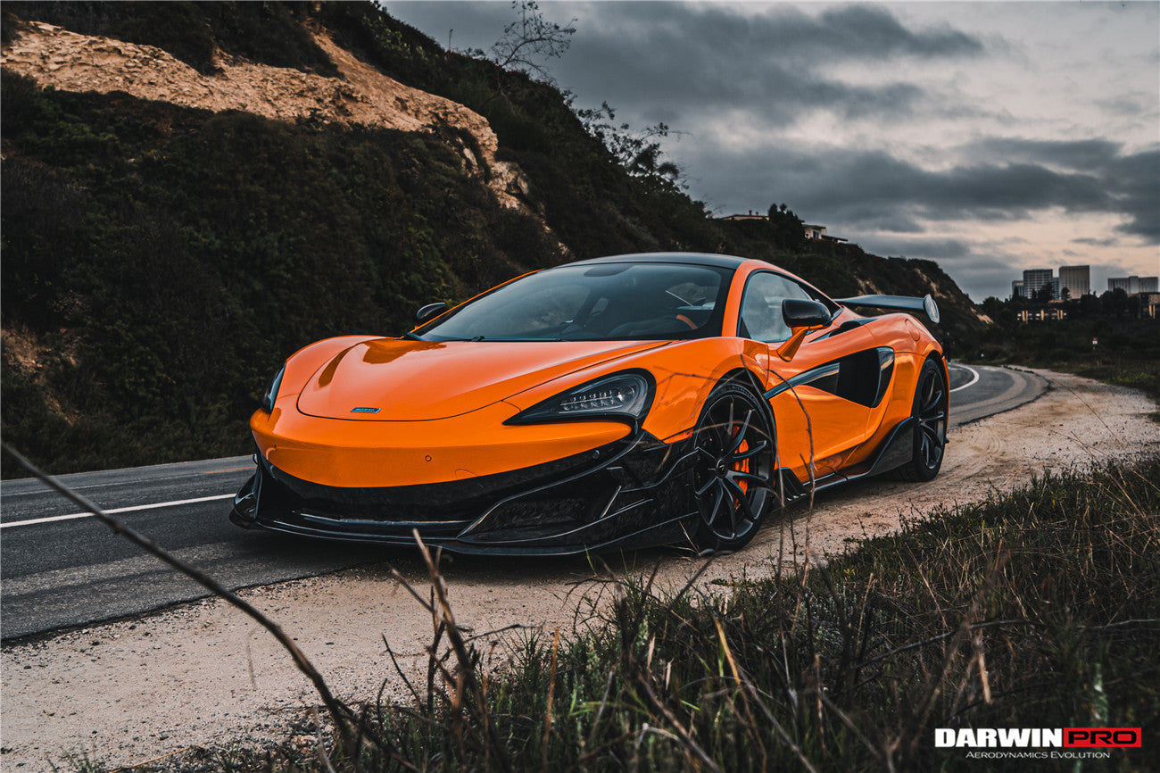 2015 - 2021 McLaren 600lt 540C 570S BKSS Style Cabon Fiber Side Skirts Under Board