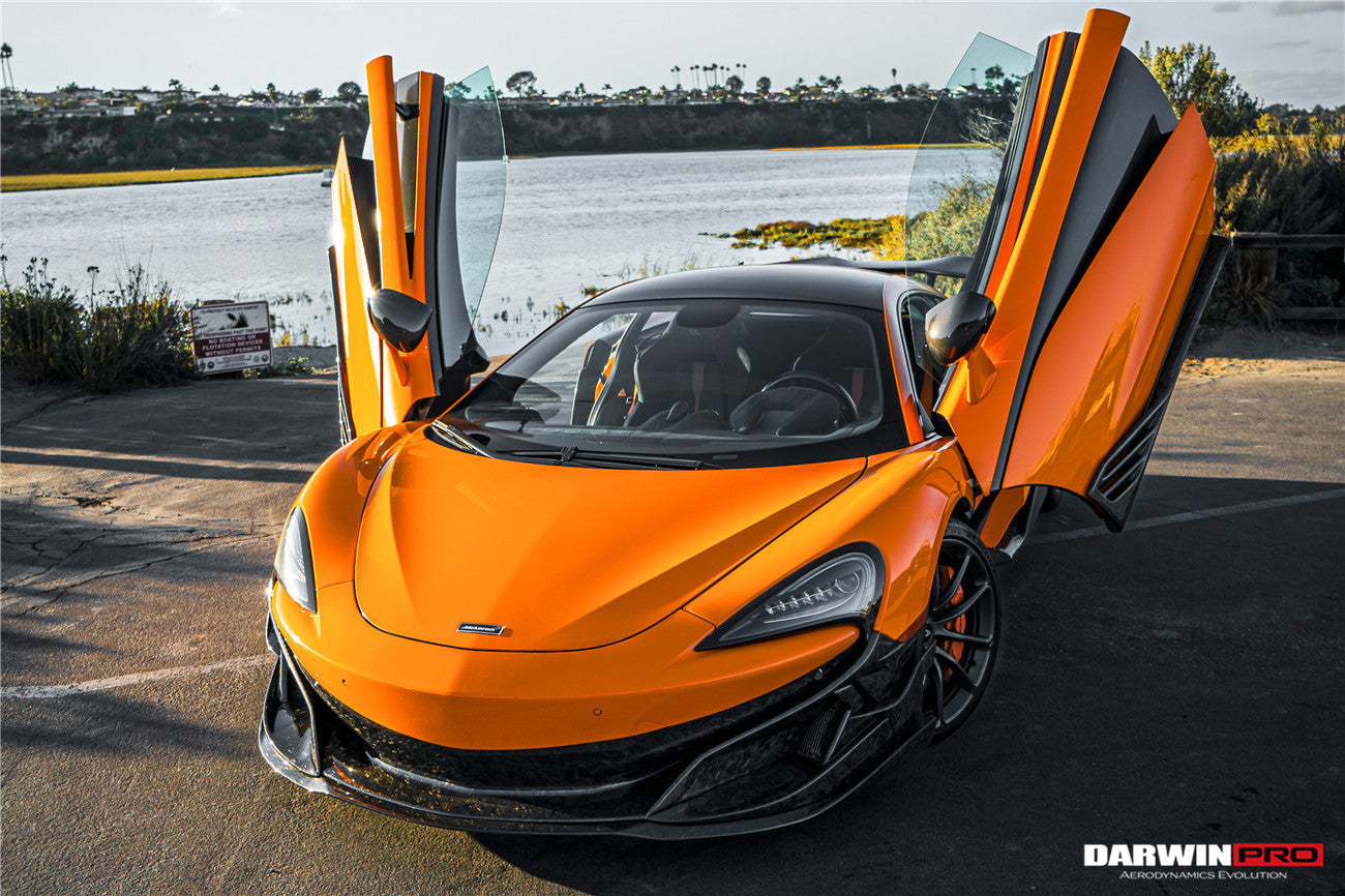 2015 - 2021 McLaren 600lt 540C 570S BKSS Style Cabon Fiber Side Skirts Under Board
