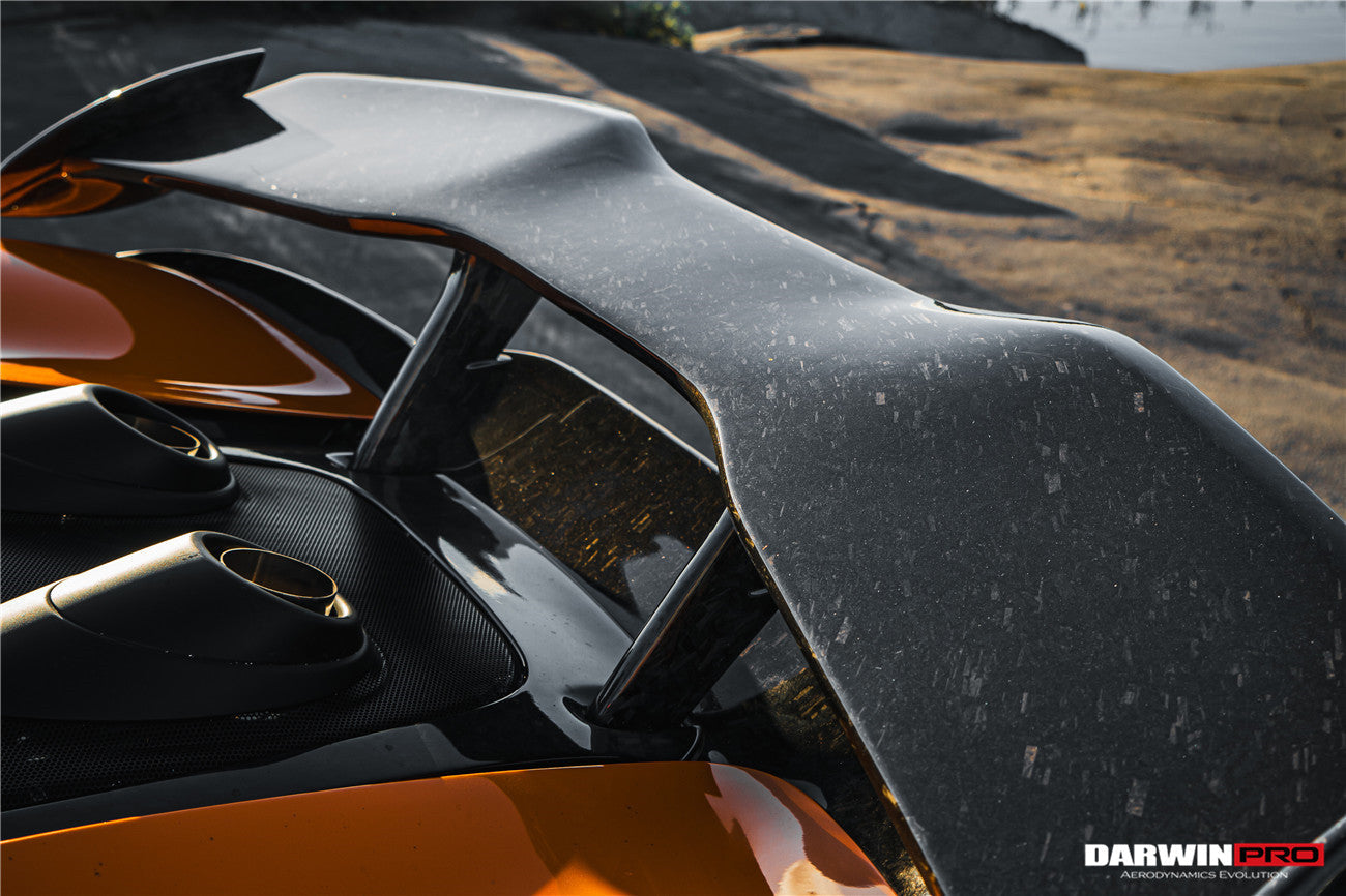 2018 - 2021 McLaren 600lt BKSS Style Carbon Fiber Trunk Spoiler