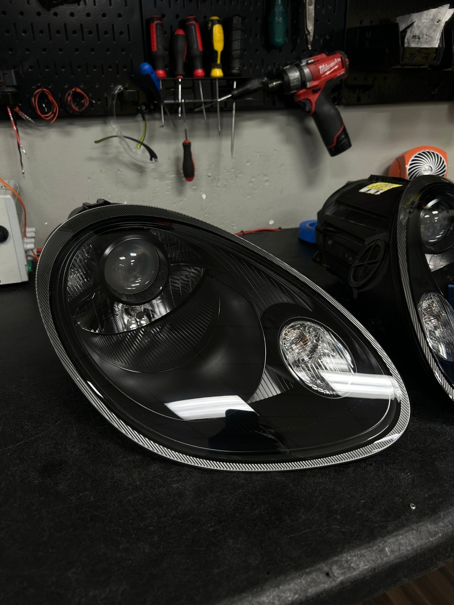 Porsche 987 Headlight Lens Replacement Service (2005-2008)