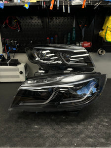 CLEARANCE Custom Blackout E90 3 Series Sedan Laser Style LED Headlights (2005 - 2012 Halogen & Xenon)