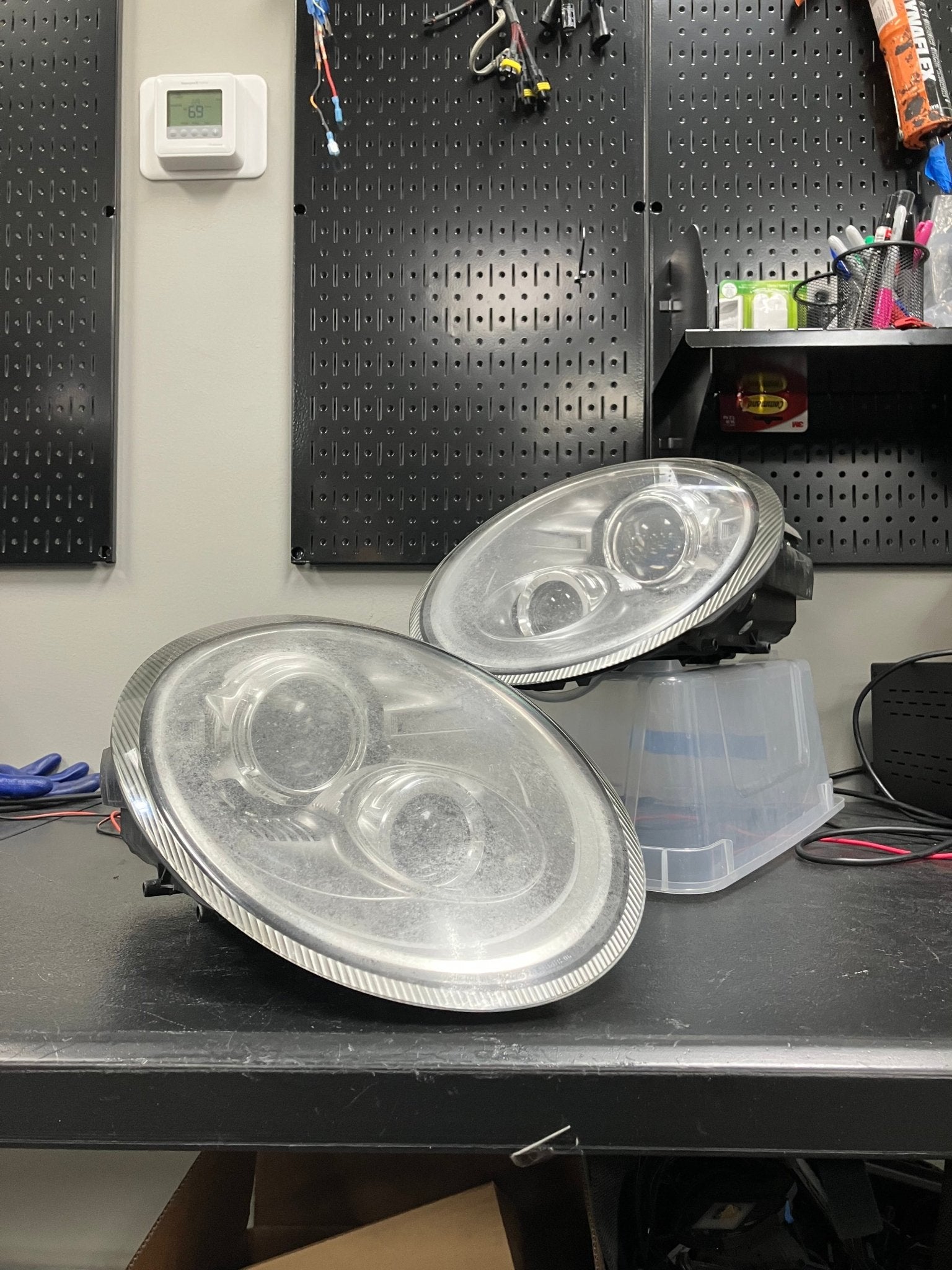 Porsche 997 Headlight Lens Replacement Service (2004-2013)