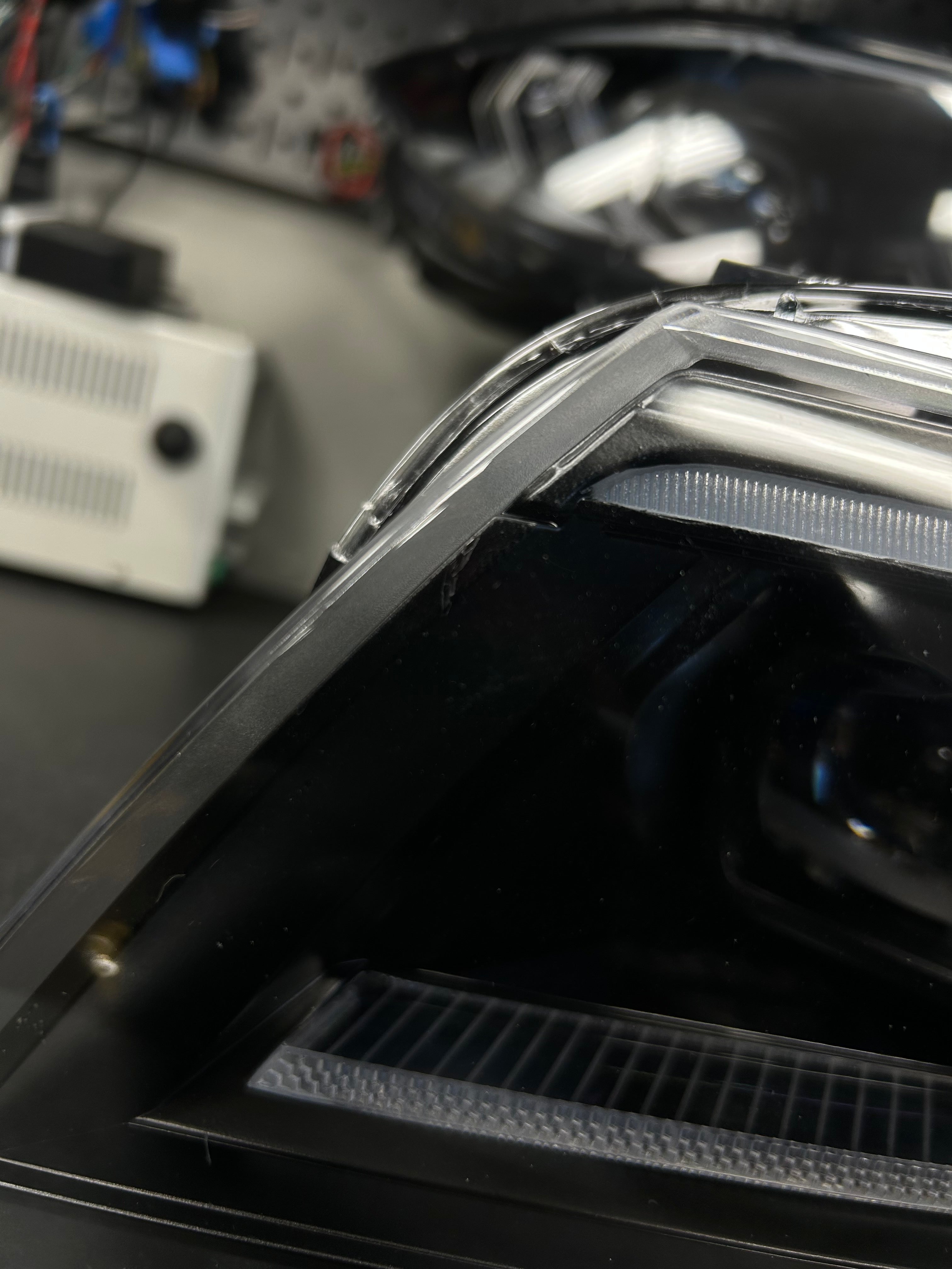 CLEARANCE Custom Blackout E90 3 Series Sedan Laser Style LED Headlights (2005 - 2012 Halogen & Xenon)