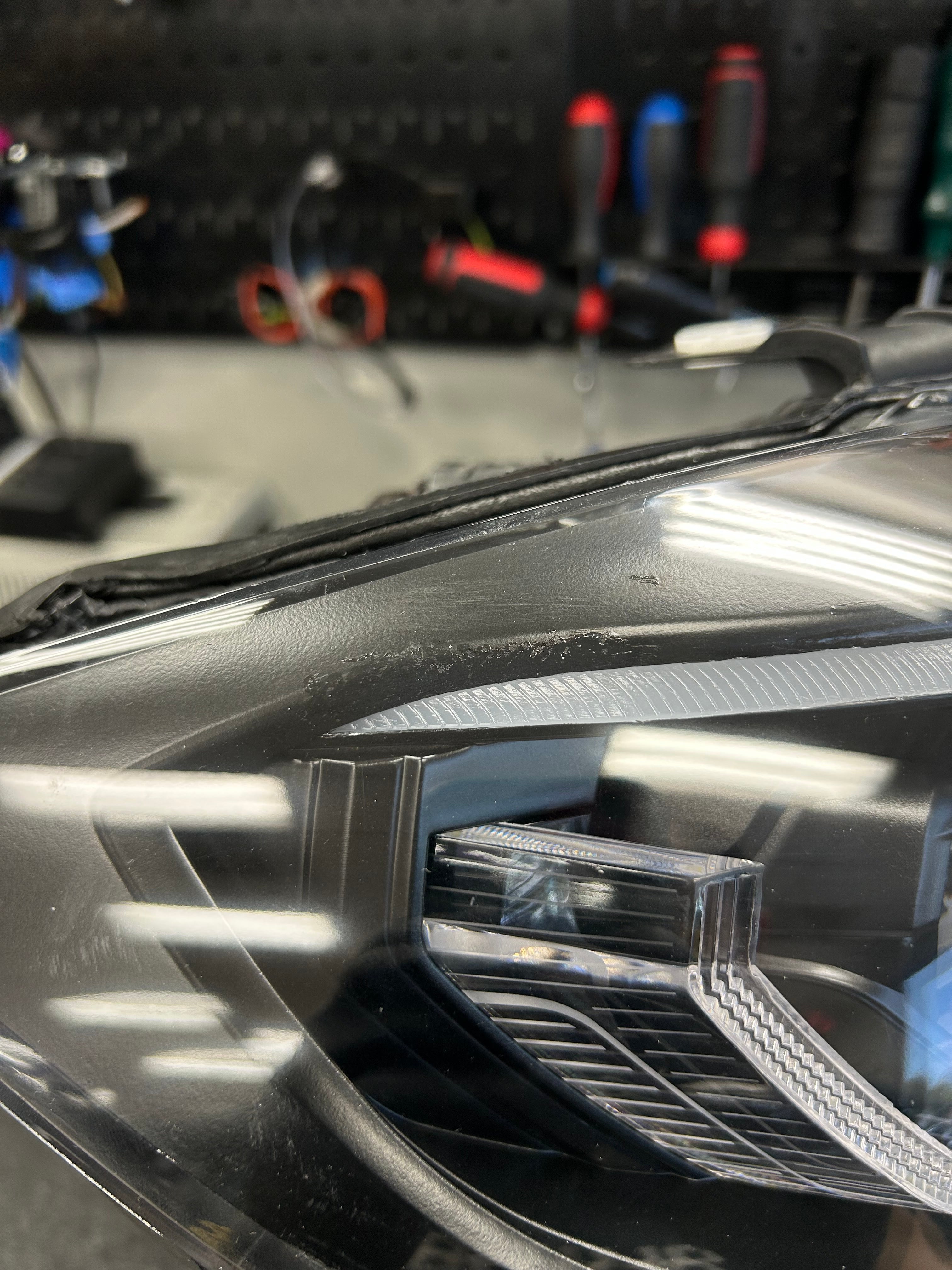 CLEARANCE Custom Blackout E90 3 Series Sedan Laser Style LED Headlights (2005 - 2012 Halogen & Xenon)