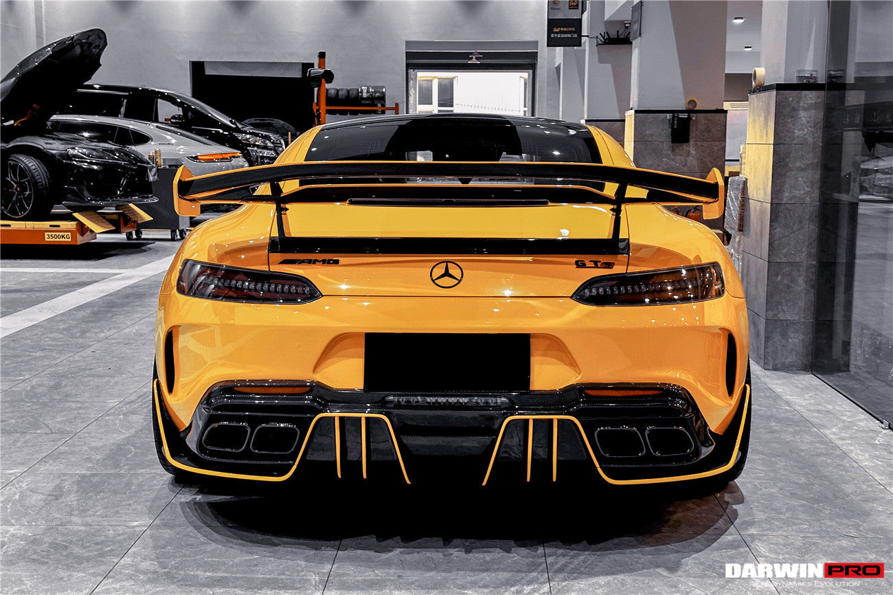 2015 - 2021 Mercedes Benz AMG GT/GTS IMPII Performance Part Carbon Fiber Rear Bumper