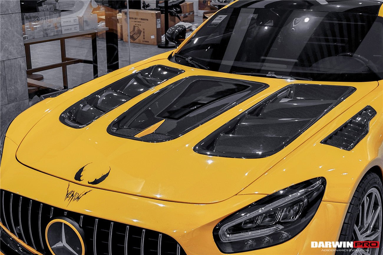 2015 - 2021 Mercedes Benz AMG GT & GTS & GTC & GTR IMPII Performance Carbon Fiber Hood