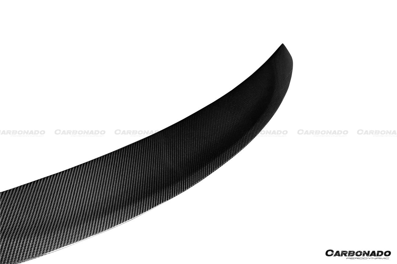 2014 - 2020 Mercedes Benz S Class W222 Sedan S63 S65 AMG RT Style Carbon Fiber Trunk Spoiler