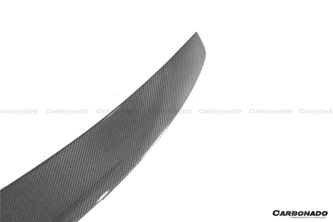 2014 - 2020 Mercedes Benz S Class W222 Sedan S63 S65 AMG RT Style Carbon Fiber Trunk Spoiler