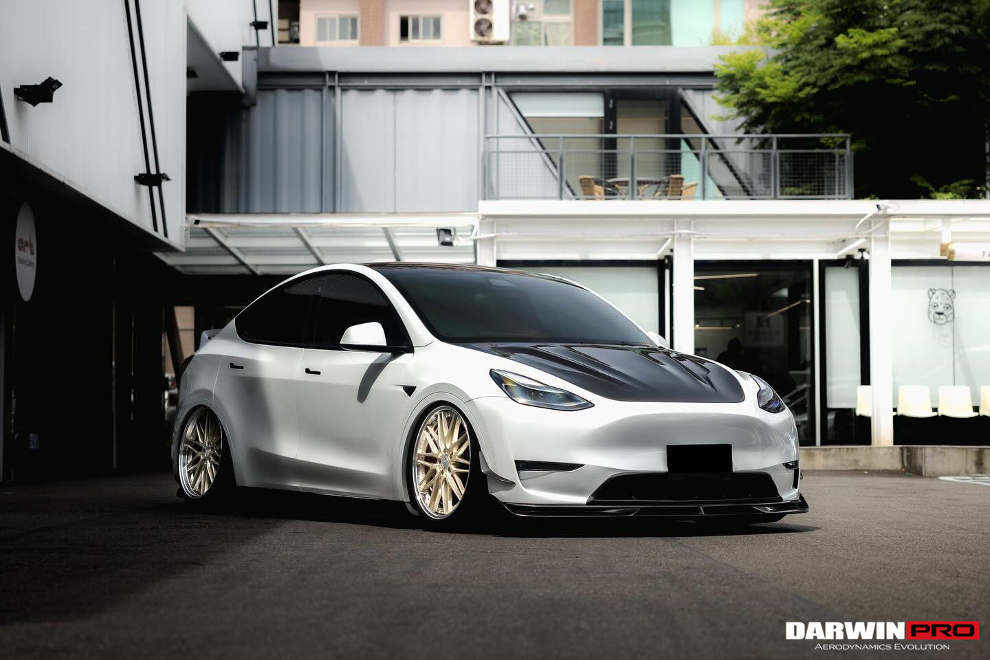 2020 - 2023 Tesla Model Y IMP Performance Carbon Fiber Front Bumper Grille