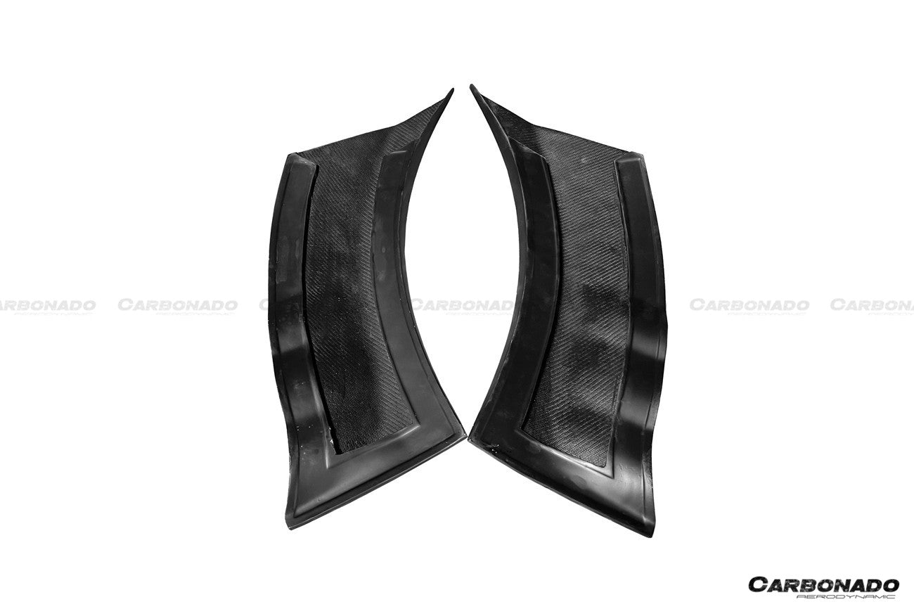 2012 - 2016 Nissan GTR R35 DBA VA Style Front Bumper Wide Body Flare