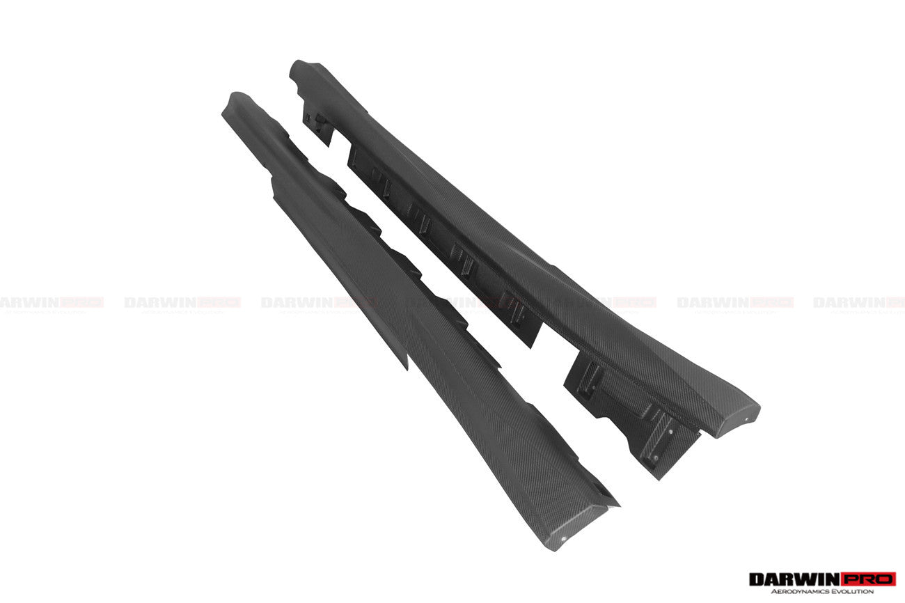 2017 - 2022 Nissan GTR R35 EBA Carbon Fiber Side Skirts