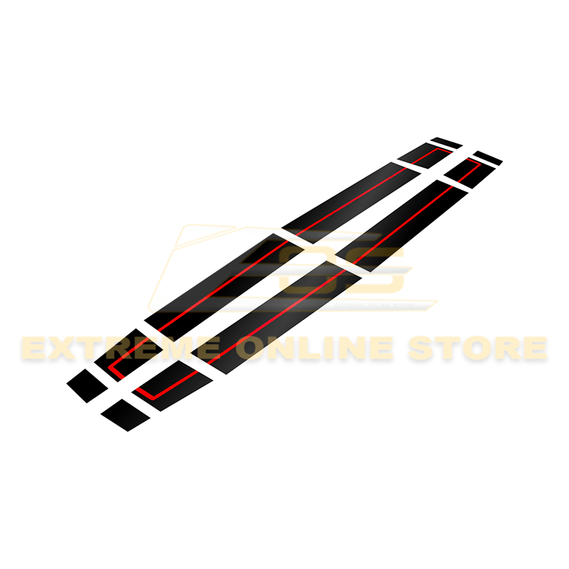 Ford Mustang S650 GT Rally Style Top Racing Stripe Vinyl Decal 2024-Up