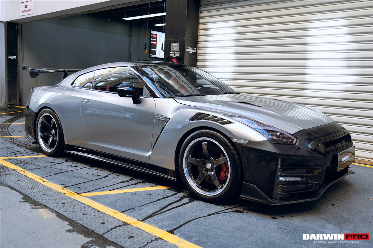 2008–2024 Nissan GTR R35 Nismo Style Carbon Fiber Side Skirts