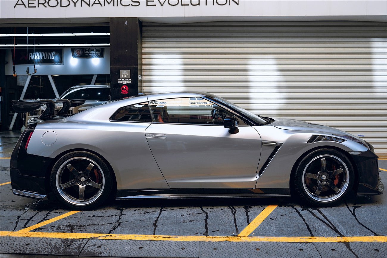 2008–2024 Nissan GTR R35 Nismo Style Carbon Fiber Side Skirts