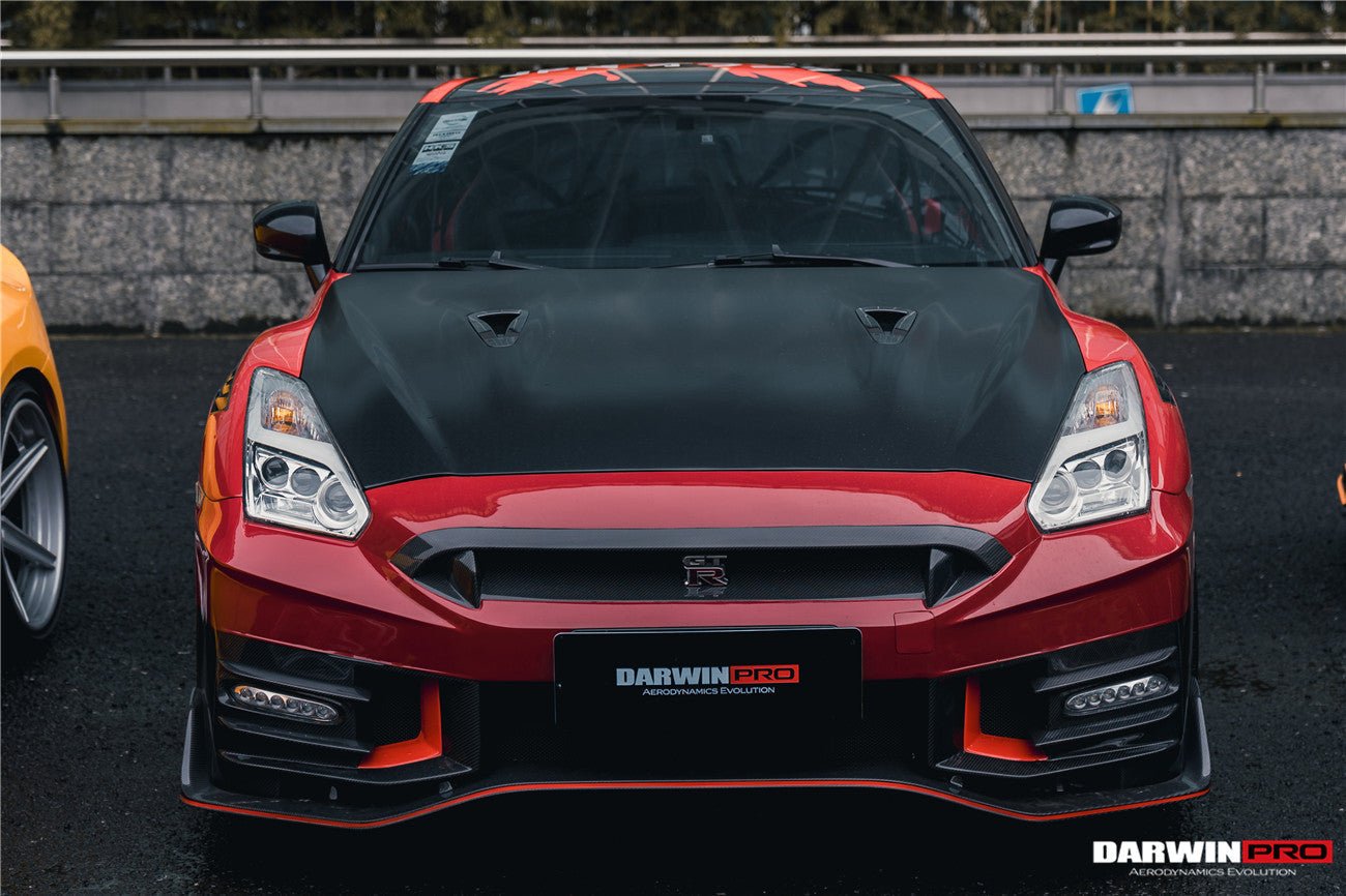 2008-2024 Nissan GTR (R35) 2024 NISMO Style Carbon Fiber Front Bumper
