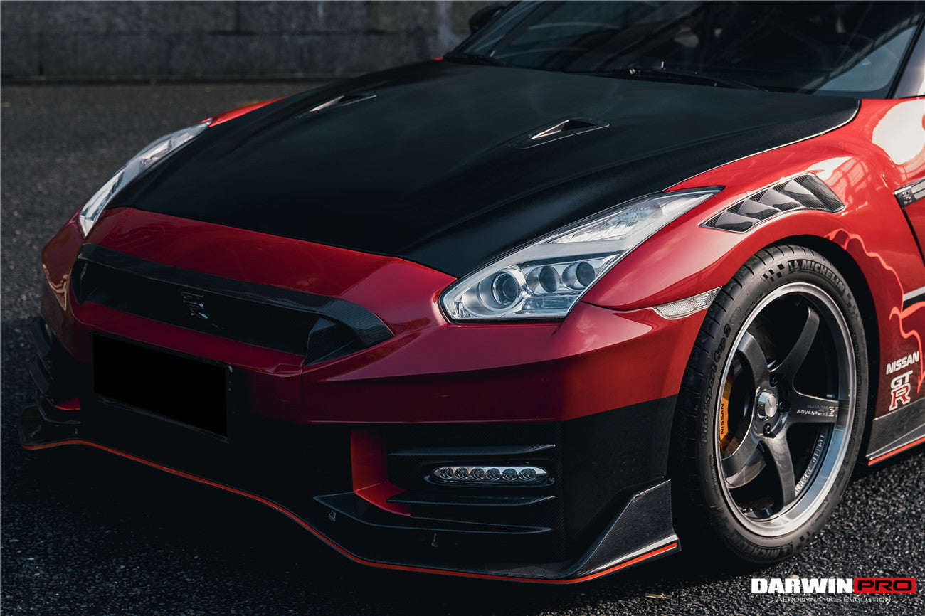 2008-2024 Nissan GTR (R35) 2024 NISMO Style Carbon Fiber Front Bumper