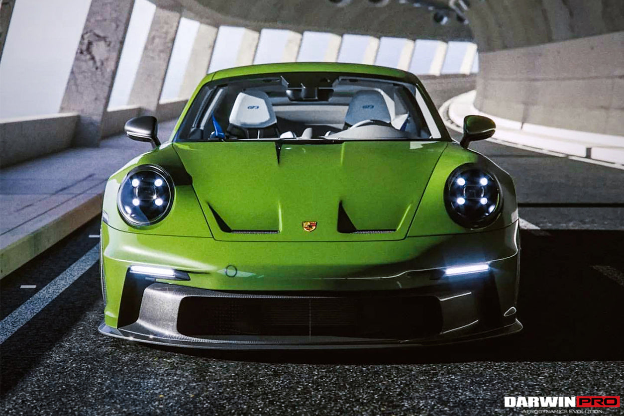 2019 - 2024 Porsche 911 992 Carrera & S & 4 & 4S & Targa & Turbo S GT3 Style Hood