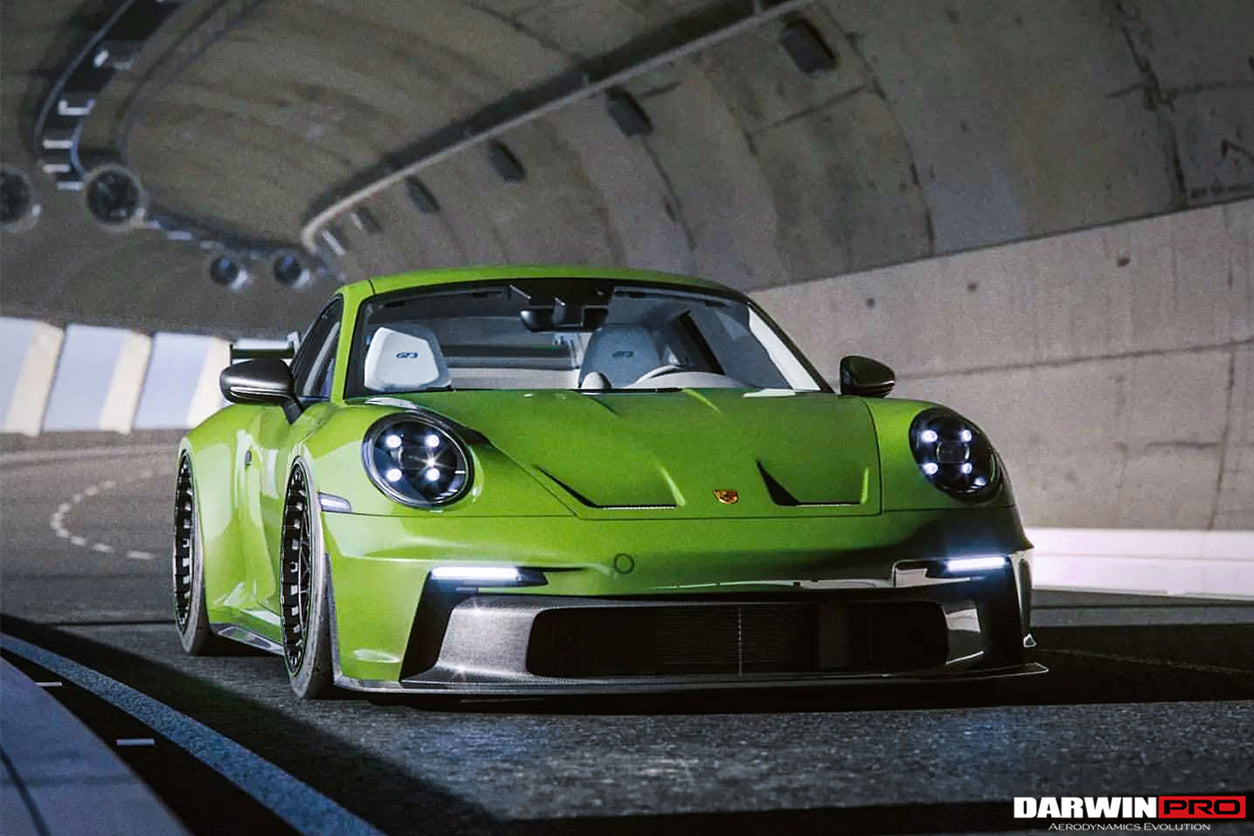 2019 - 2024 Porsche 911 992 Carrera & S & 4 & 4S & Targa & Cabriolet GT3 Style Front Bumper