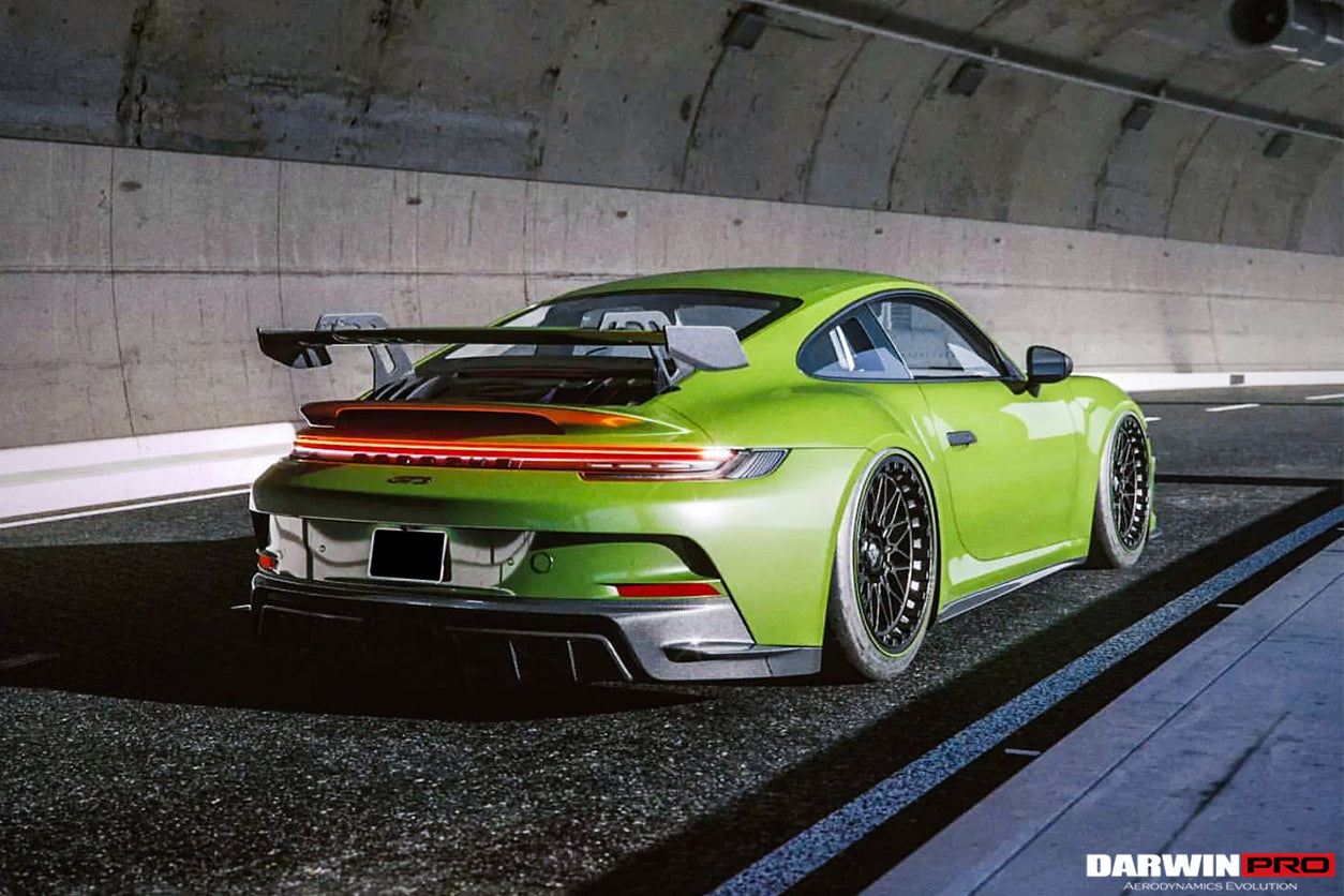 2019 - 2024 Porsche 911 992 Carrera & S & 4 & 4S & Targa & Cabriolet GT3 Style Rear Bumper