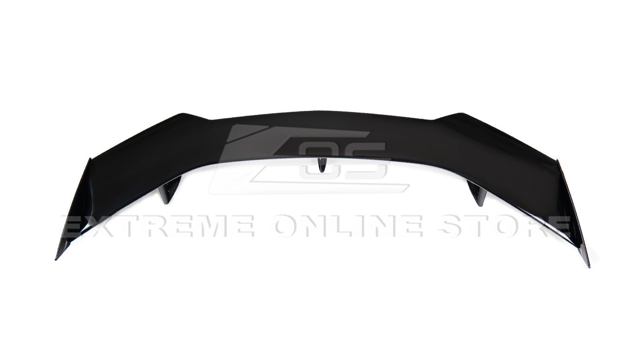 Chevrolet Camaro 6th Gen ZL1 1LE Style Gloss Black Carbon Fiber High Wing Rear Trunk Spoiler 2016-2024