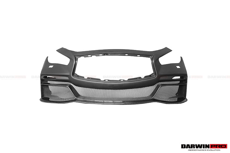 2014 - 2022 Infiniti Q50 Sedan EAU ROUGE Style Front Bumper