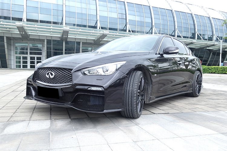 2014 - 2022 Infiniti Q50 Sedan EAU ROUGE Style Front Bumper