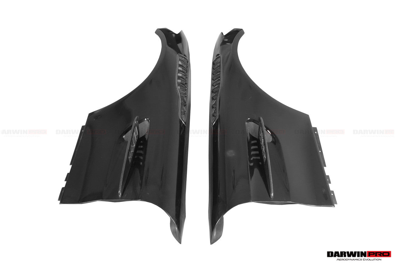 2015 - 2021 Mercedes Benz AMG GT/GTS/GTC/GTR BK Style Partial Carbon Fiber Front Fender