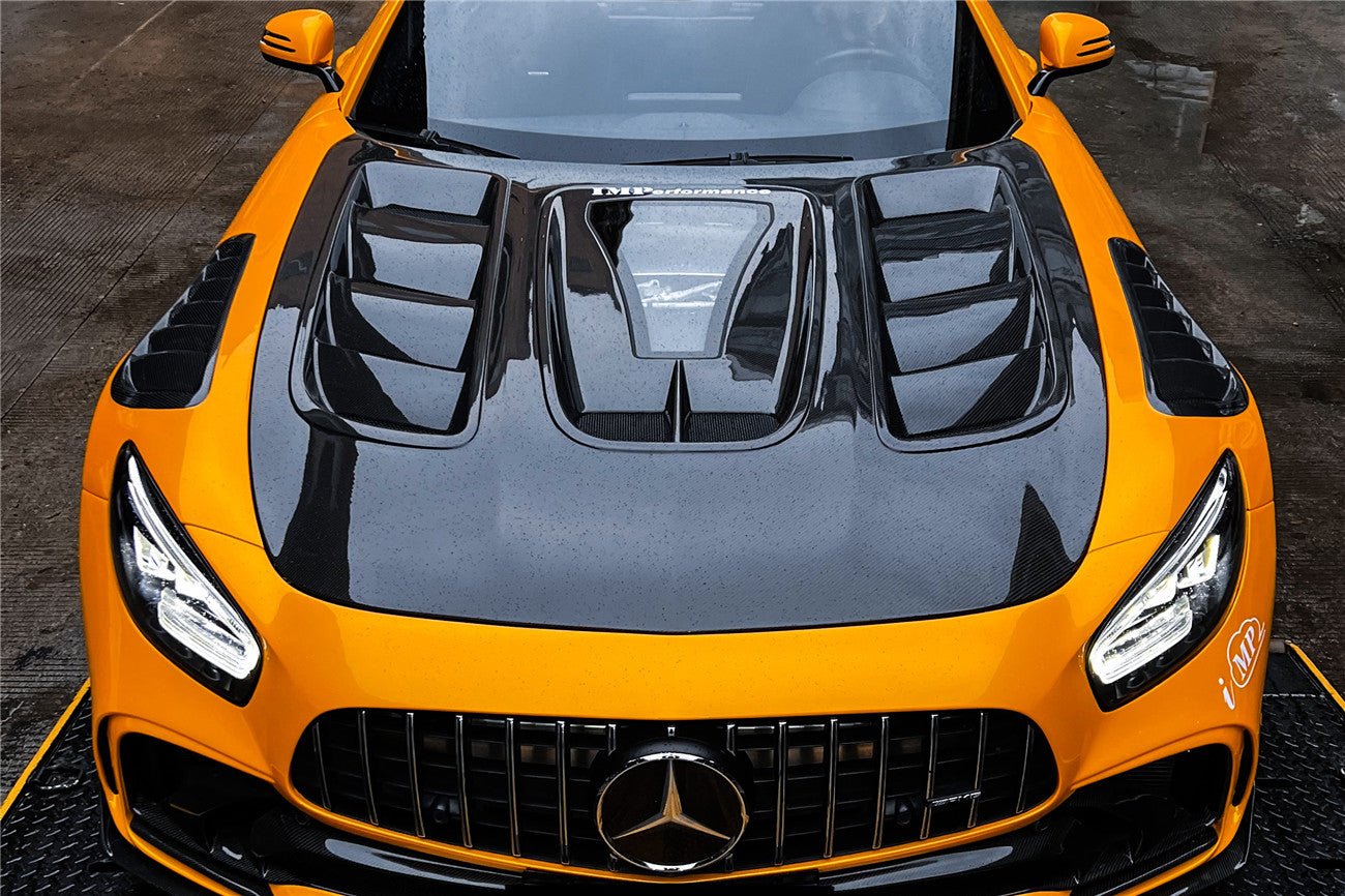 2015 - 2021 Mercedes Benz AMG GT & GTS & GTC & GTR IMPII Performance Carbon Fiber Hood