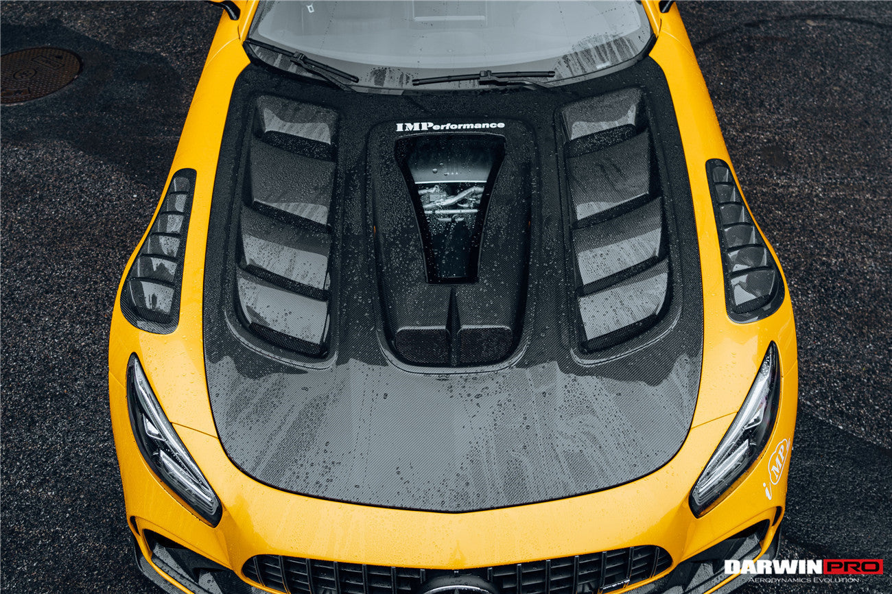2015 - 2021 Mercedes Benz AMG GT & GTS & GTC & GTR IMPII Performance Carbon Fiber Hood
